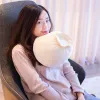 Cushions Creative Chinese Bun Shape Plush Toys Stuffed Soft Dumplings Pillow Kawaii Cushion Simulation Food Doll Gift for Kids Home Decor