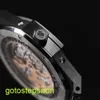 AP Tactical Bogging Watch Royal Oak Series 26579ce Czarne ceramiczne automatyczne maszyny Męskie 41 mm czarny zegarek ceramiczny