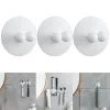 Teste 3pcs Punchfree Wall monted Storage Hook con tazza di aspirazione UNIVERSAL PROPRIETÀ Porta spazzolino da denti Spedizione