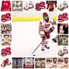 KOB 2022 NCAA Frozen Four Championship Custom Denver Pioneers Du Ice Hockey Jersey 29 Peter Mannino 2 Sean Behrens 3 Antti Tuomisto 4 Jack