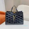 Tygväska Litter Purses Handväskor Kvinnor Woemn Designer Totes Purse Luxury Leather Shoulder Bags Stora Shopping Handväska