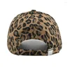 Bérets UV Protection Baseball Cap Leopard Print Unisexe pour le Sun Anti-UV Circonférence réglable Randonnée