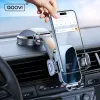 Stands QOOVI Car Phone Holder Stand Dashboard Mount Universal Holder Cell Phone GPS Support For iPhone 14 13 Pro Samsung Xiaomi Huawei