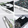 Case di telefonia cellulare Custodia stella glitter gradiente di lusso per iPhone 14 13 12 xr xs pro max iPhone 8 7 6s 6 più se2020 Case di copertura TPU morbida Clear D240424