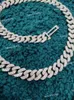 High on Demand 14mm Miami Cuban Link Moissanite Diamond Chain Necklace Iced Out Bling Charm for From India