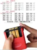 Väskor Produktion Datumkodning Hine Manual Printer Seal Liten handhållen Justerbar Datum Matförpackning Kod Kod Byte