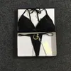 Designer di costumi da bagno femminile 2023 Summer Nuovo biancheria da cinghia di bikini sexy in bikini+set di dopamina per inframobilità con scatola G3Y6