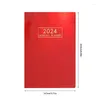 English Agenda Colorful Laser 365 Days Diary Journal Notebook Weekly Calendar Notebooks And Journals Stationery Office