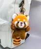 Mignon Cartoon Little Panda Doll Pendant En peluche jouet keychain Doll Grab Machine Doll Wholesale