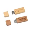 JASTER 5 pièces LOT clé USB 128GB clé USB en bois d'érable 64GB Logo gratuit clé USB 32GB petite barre carrée clé USB 16GB 8GB