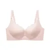 Womens Seamless Bras No Underwire Scalloped Push Up Bras Soft Wireless Comfort Bralettes Full Coverage Everyday Bra