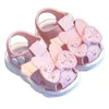 Sandals Summer Kids Shoes for Butterfly Girls Sandals Fashion Soft Bottom Boys Beach Sandals Love طفلة