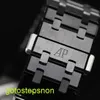 AP Tactical Wrist Watch Royal Oak Series 26579ce Black Ceramic Automatic Machinery Mens 41mm Black Ceramic Watch