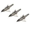 Pfeil 6x Broadhead 100 125 Getreidepunkt Tipps 3 Klingen + 1x Hülle Guard Broadhead Boy Bogenbow Outdoor Jagd Beast