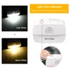 Night Lights LED Light Motion Sensor 220V EU Plug In Smart Warm And White Dual Color Lamp