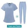 Uniform Set for Doctors and Nurses in Beauty Salon Pet Hospital Dental Clinic Operating Room Stylish Work 240418