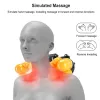 Massagegeräte Massage Kissen Hals Massagebaste Infrarot Erwärmung Elektrisch Rücken Körper Shiatsu Gerät Kopf zervikal schulter kneten Gesundheit entspannen