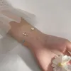 SAILOrmoon Sister Bracelet Designer Aloqi S Sier Forest Fresh ، حلوة ، زهرة ملونة مع الماس وسوار النحل اللطيف S4230