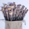 Maange 30st Professional Makeup Brush Set Foundation concealers Eye Shadows Powder Blush Blending Brushes Beauty Tools With Bag