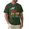 Polos da uomo Le battute papà sono come t-shirt per gli occhi abiti estivi hippie uomini