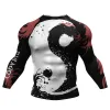 Boks Codylundin Spor Salonu Muay Thai Boks Sıkıştırılmış Forma Anti Büzülme Erkekleri Jersey Unisex Boks Forsa Bjj Gi MMA Rashguard Limited