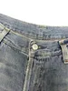 Blue Jeans Men Women Unisexe 1: 1 Best Quality Streetwear Denim Pantal