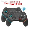 Oyun Denetleyicileri Joysticks Anahtar Denetleyicisi Kablosuz Pro Denetleyici NS Switch Uzaktan Gamepad Joystick Ayarlanabilir Turbo Titreşim Ergonomik Slip Slip D240424