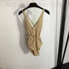 Women's Swimwear designer 2023 Spring/Summer New Sexy and Fashionable G-Letter Detachable Waist Belt Cross Beauty Back Suspender One Piece Swimsuit CVY0