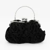 Evening Bags Handbag Women's Tote Bag Rose Flower Pattern Clutch Party Bridal For Women Bolsa Feminina Bolso Mujer