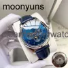 Drogie iwcity zegarek męskie Menwatch Portugieser Watches Wysokiej jakości auto mechaniczny Uhren Super Luminous Data Watchmen Transparent Montre Pilot Luxe 9HQ6