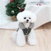 Roupas de vestuário de cachorro Pet favorito de moda clássica algodão adorável e confortável para cães pequenos cães animais de estimação