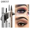 SETS QIBEST 3PCS MAVEAU ESEUR SET TRAPHÉRÉE MASCARA 4D MASCARA Ultra Fine Triangle Crayon Fast Dry Eyeliner Eyeliner Eyeliner Kit cosmétique