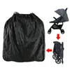 Sacs de rangement Sac à poussette de voyage en avion parapluie de poussière imperméable à poussière durable grande pour les aéroports de contrôle de la porte