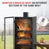 Thermopro TP27C 4 sonde Digital Cucina di cottura cucina termometro per carne retroillumina BBQ Grigliare Termometro per carne 240423 240423