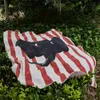 Fadou Elephant Cartoon Thicked Half Fleece Sticked Filt Sofa Cover Shawn Picnic Outdoor Dijefa