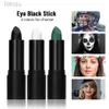 Body Paint Eye Black målning Sticks Sports Face Body Paint Stick For Football Softboll Kids vuxna Halloween Party Stage Face Makeup G8U5 D240424