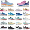 Kostenloser Versand Hokah One Running Shoes Clifton 9 8 x2 Cloud Blue Summer Song Cyclamen Männer Frauen Outdoor Sporttrainer Sneakers 36-45