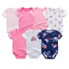 Imposta un UNIESX BABY ROMPERS BABY ROMPERS SUGGERIMENTO 7PCS/LOTTO SUSUITTI INFANTITUI