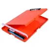 Levertestpapier Bestandsorganisator Clipboard Bestand Box Case Opslag Clipboard Document File Mappen schrijven Clipboard 240416