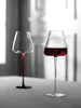 Wine Glasses 2PCS Luxury Crystal Red Designer Champagne Goblet Premium Hand-blown Glass For Wedding Party El Restaurant Gift