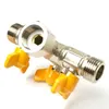 Garden Decorations DN15 Cross Type 1 In 3 Out Natural Gas Valve Water Rotatable Combinations Home