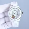 Watch Channel Ceramics Femmes Automatic Mechanical Watches 38 mm sapphire Lady Luminous-bracelettes étanches 50m Montre de Luxe CCITY