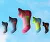 Chaussettes chaussettes femme coulant de chaussettes courtes chaussettes de sport avancées en boucle en boucle de couleur de couleur calcitines ciclismo hombre cyclisme