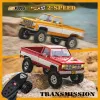 CARS NEW FMS 1:18 FCX18 CHEVROLET K10 PICKUP RTR RCリモートコントロールモデルカーシミュレーションクライミングカー四輪駆動玩具モデル