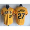 Koszulki baseballowe haftowane koszulka, Pirates Team Sports Training Jersey z dużą ilością, preferowane