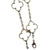 Prezzo economico e gioielli di alta qualità Bracciale fiore a quattro foglie Fritillaria Fritillaria Oro La rosa di placcatura addensata con Vanley originale