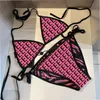Bikinis pour femmes Sangle de maillot de bain Clear Strap Designer LETTRE MÉDICA