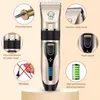 Dog Clipper Dog Hair Clippers Grooming PetCatDogRabbit Haircut Trimmer Shaver Set Pets Cordless Rechargeable Professional 240424