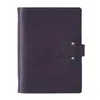 Notepad Leather Loose Leaf 6 Ring Binder Cover Notebook Lined Page Writing Journal Diary Business Office Stationery