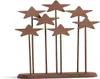 Wellow Tree Metal Star фоновый фон